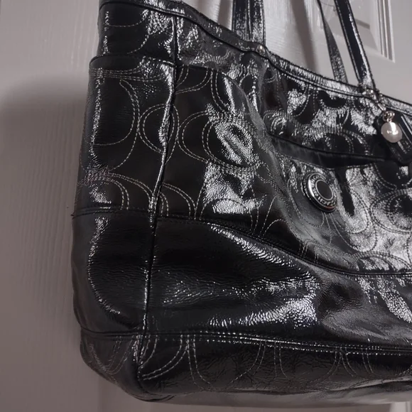 Coach  Patent Leather Bag - Picture 6 of 8